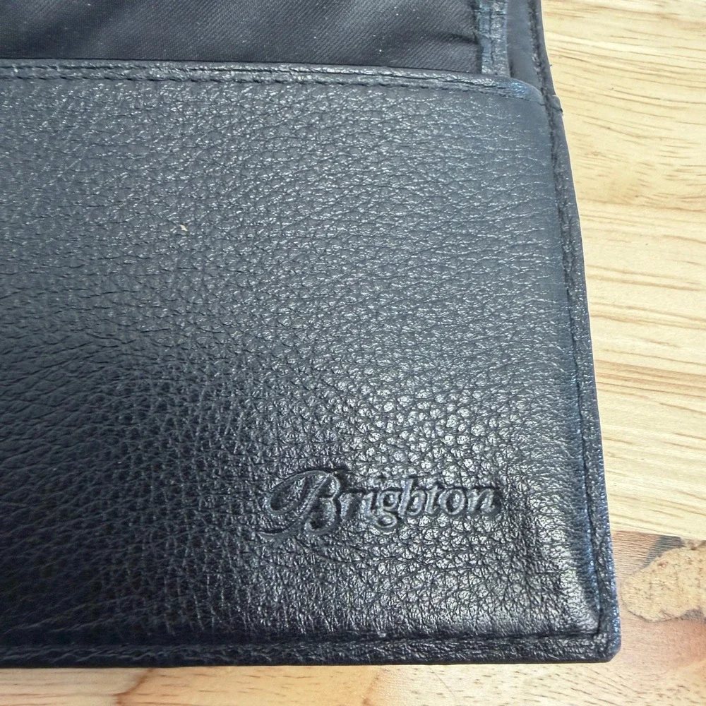 Brighton Western Woven Leather Crossbody Wallet Women Size Small Boho Cowgirl